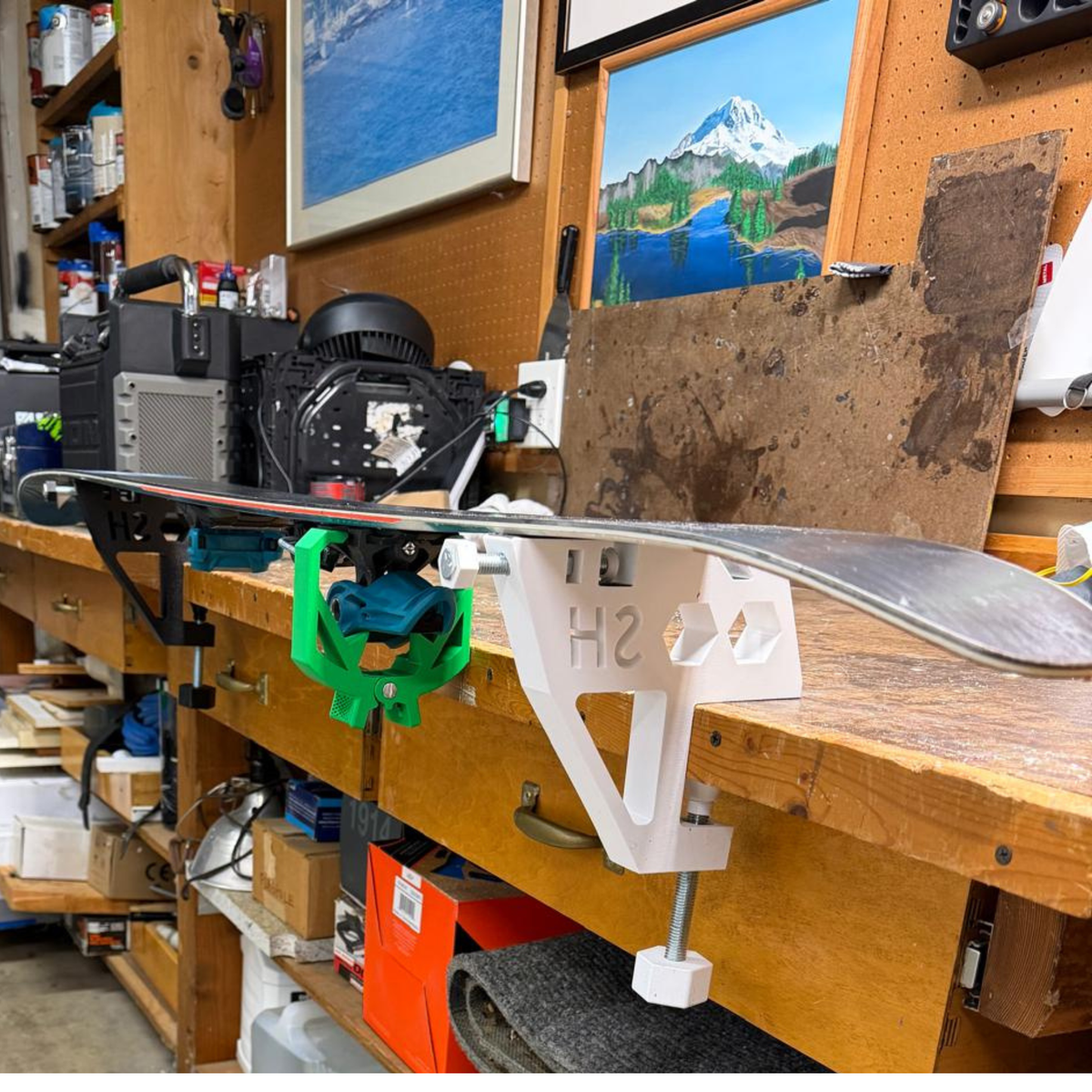 Ski Hugger Tuning Vise